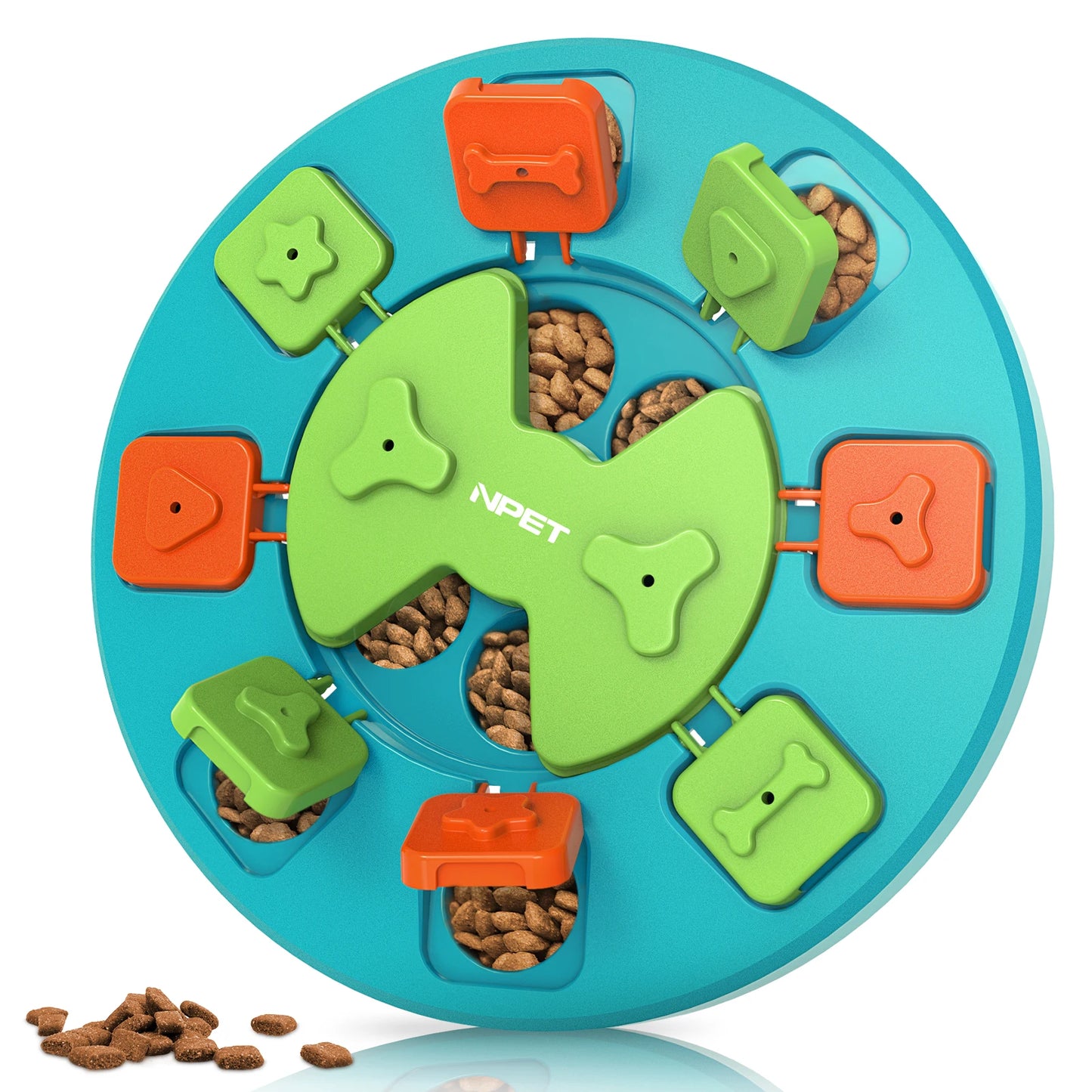 NPET Dog Puzzle Toy Slow Feeder For IQ Training & Mental Enrichment